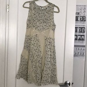 Anthropologie floral dress, size 8, new with tag